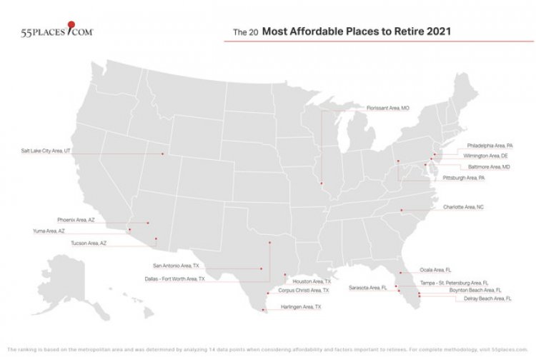 The 20 Most Affordable Places to Retire in 2021