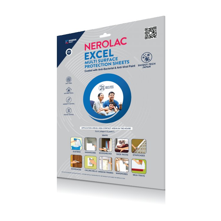 Kansai Nerolac Paints announces the launch of  Nerolac Excel 'Multi Surface Protection Sheets'