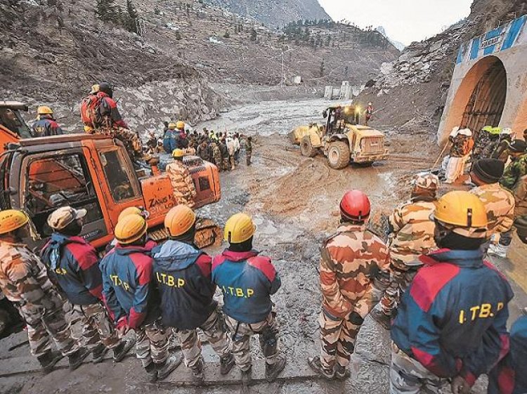 Operation to rescue 25-35 workers trapped in Tapovan tunnel continues