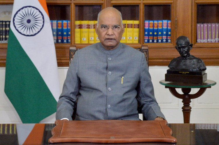 India at forefront in global efforts to fight Covid-19: President Kovind