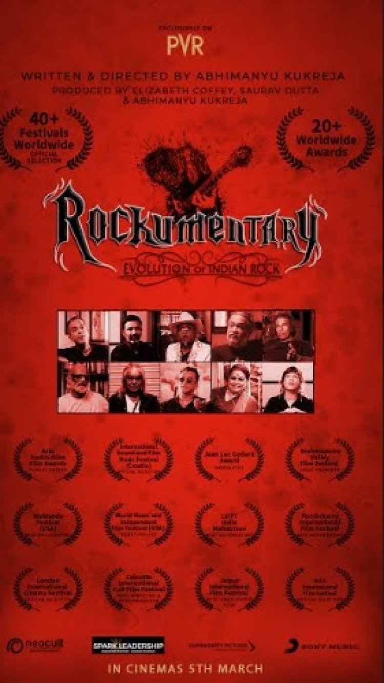 Multi Award Winning Documentary on Indian Rock 'Rockumentary-Evolution of Indian Rock' Releasing on March 5 in PVRs Exclusively