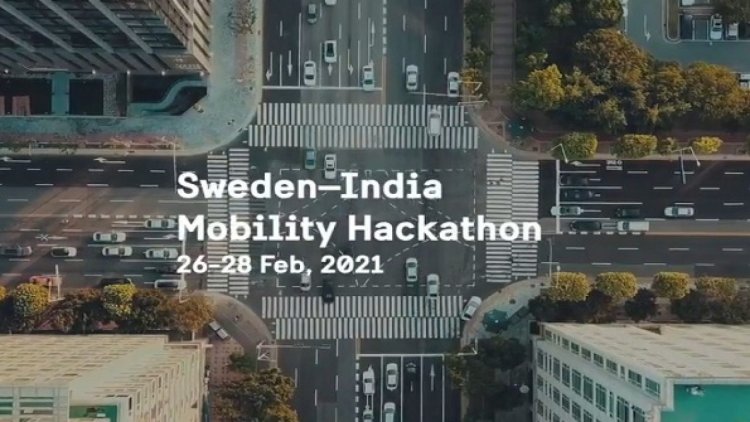 Sweden and India join forces to tackle important issues regarding safe and sustainable transportation with the Sweden-India Mobility Hackathon