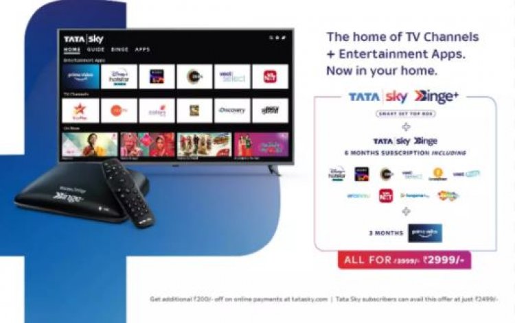 Smart viewing for Smart people with Tata Sky Binge+: The Smart Set top box