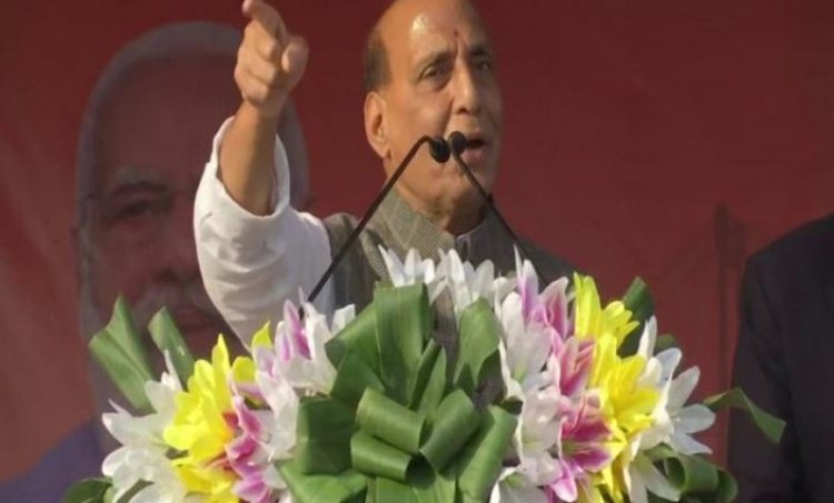 'Majboot PM' ensures that if he promises 100 paise to people, it reaches them: Rajnath Singh
