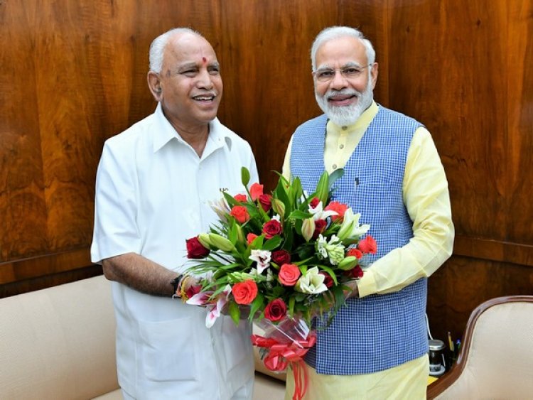 'One of the most experienced leaders': PM Modi extends birthday wishes to BS Yediyurappa