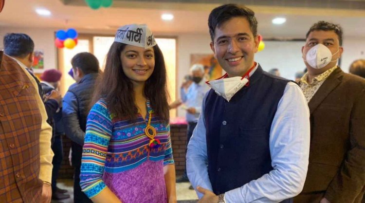 Miss India Delhi 2019 Mansi Sehgal joins AAP
