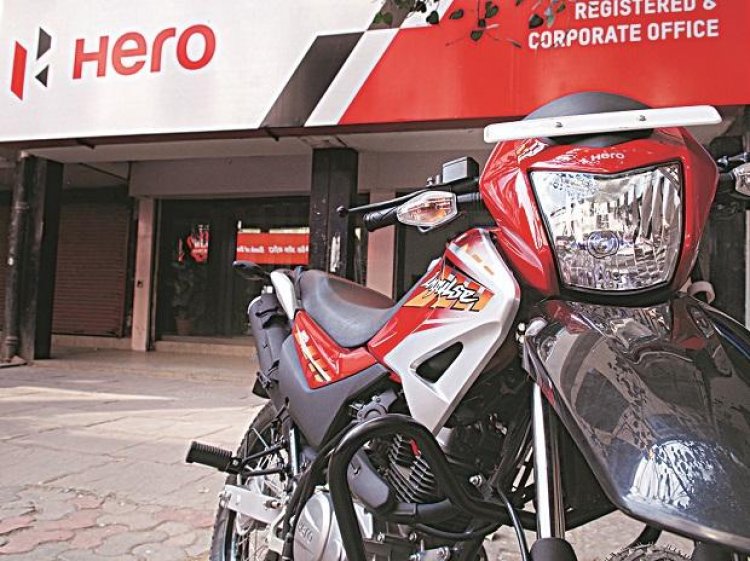 Hero MotoCorp shares rise nearly 4% as sales rise in February