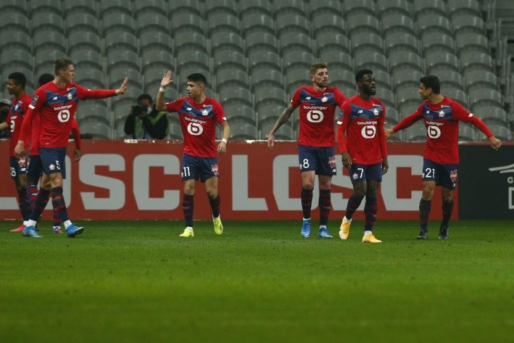 David scores 2 as Lille wins to stay two points clear of PSG