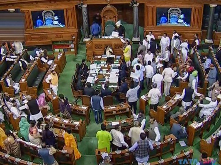 Lok Sabha adjourned till 2 pm amid protests over fuel price hikes
