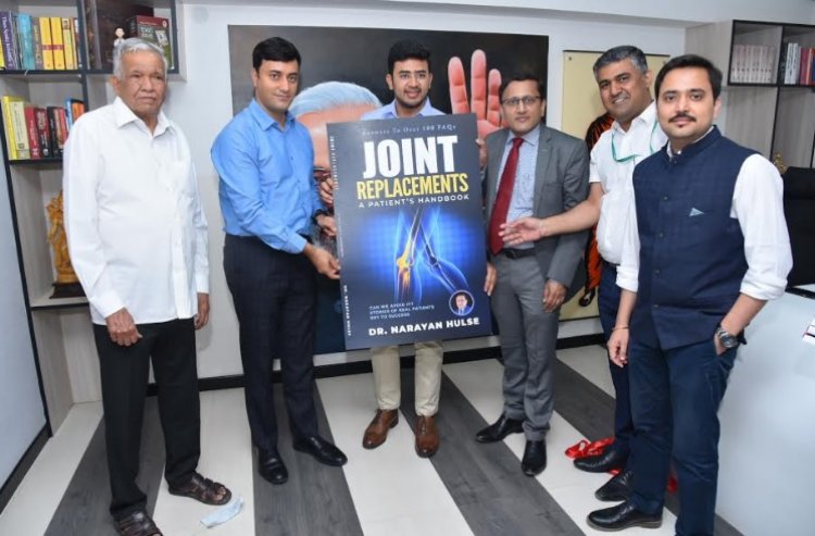 Dr. Narayan Hulse's Book on Joint Replacement Unveiled by Shri Tejasvi Surya