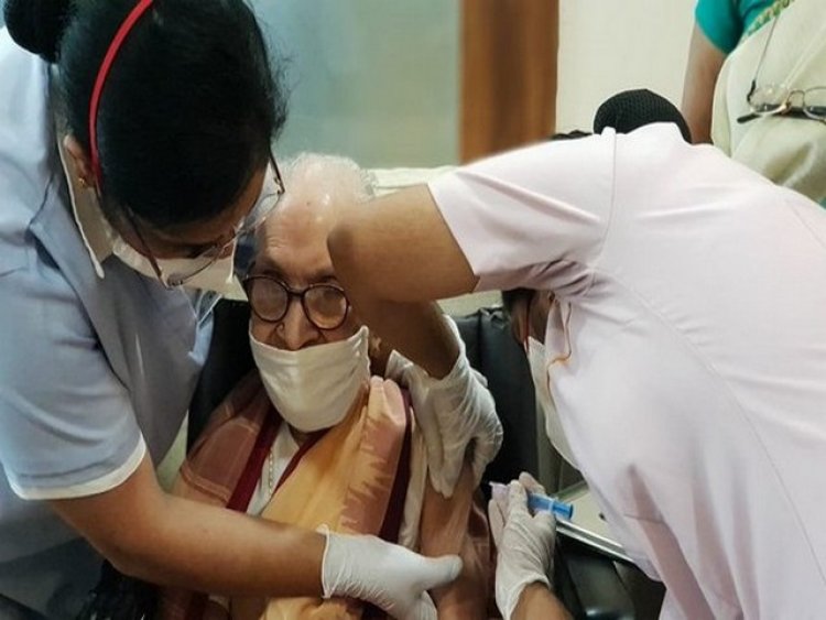 103-year-old becomes oldest woman in India to get Covid-19 vaccine