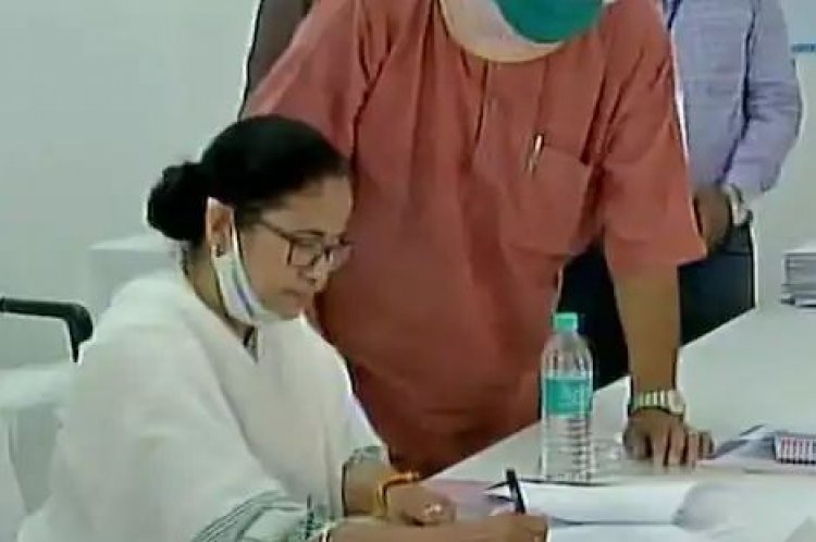 Mamata files nomination from Nandigram assembly seat