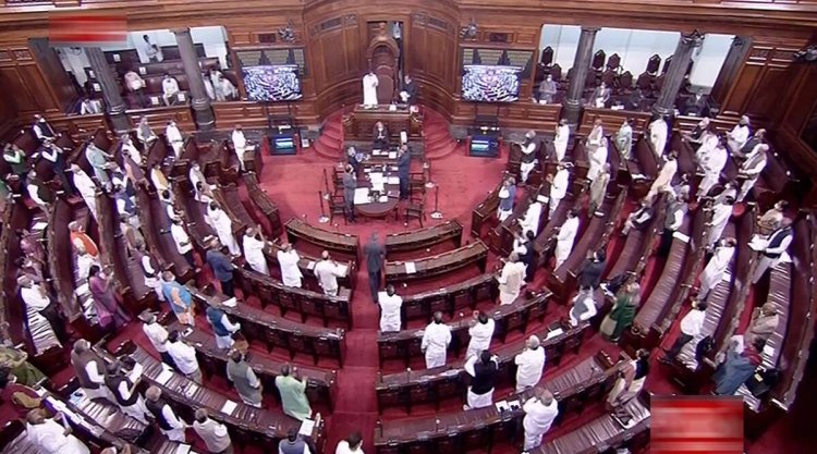 Amid uproar by Opposition, Lok Sabha, Rajya Sabha adjourned till Monday