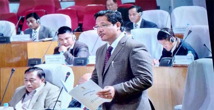 Meghalaya CM presents tax-free deficit budget