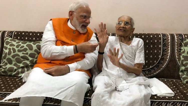 PM Modi's mother receives first dose of COVID-19 vaccine