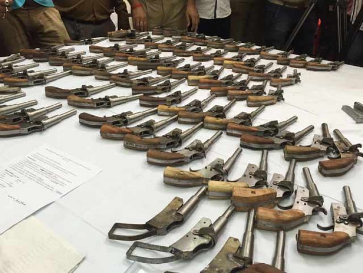 Illegal arms factory unearthed in Amethi