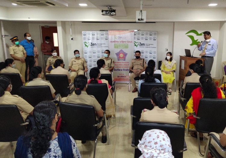 Zen Multispecialty Hospital Organised Free Health Check-up Camps For more than 80 women officers including COVID suffered working for Mumbai Police