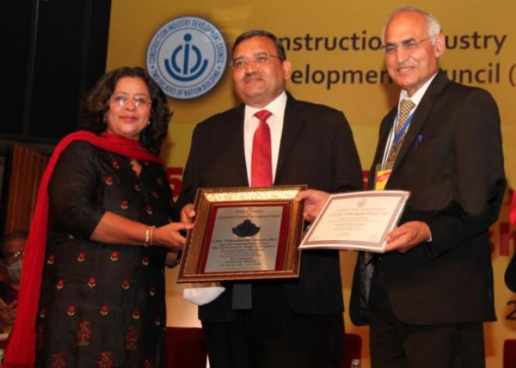 IRCON CMD Wins 'Industry Doyen' Award at 12th CIDC Vishwakarma Awards 2021