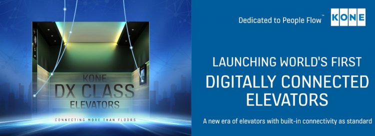 KONE Elevator India Launches World's First Digitally Connected Elevators