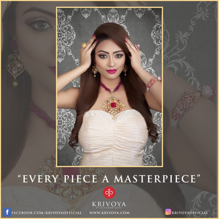 Voila Kapoor Aditya known for her Excellency in jewelry designs around the globe