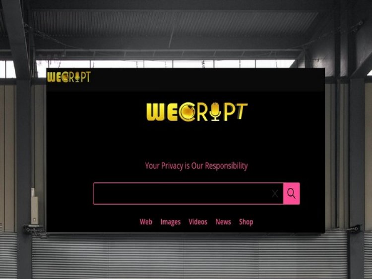 Wecript - The first Indian private search engine disrupting the global search engine market