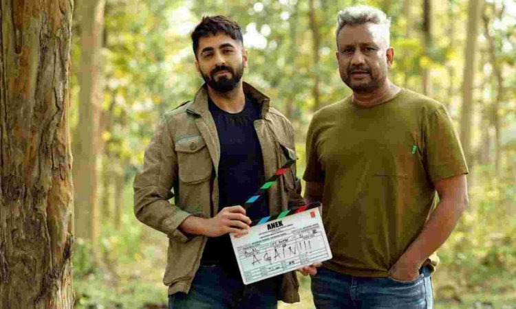 Ayushmann Khurrana wraps up shoot for 'Anek'