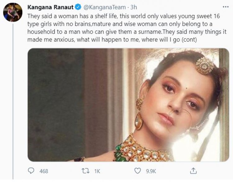 Kangana Ranaut pens motivational note on the occasion of her 34th birthday