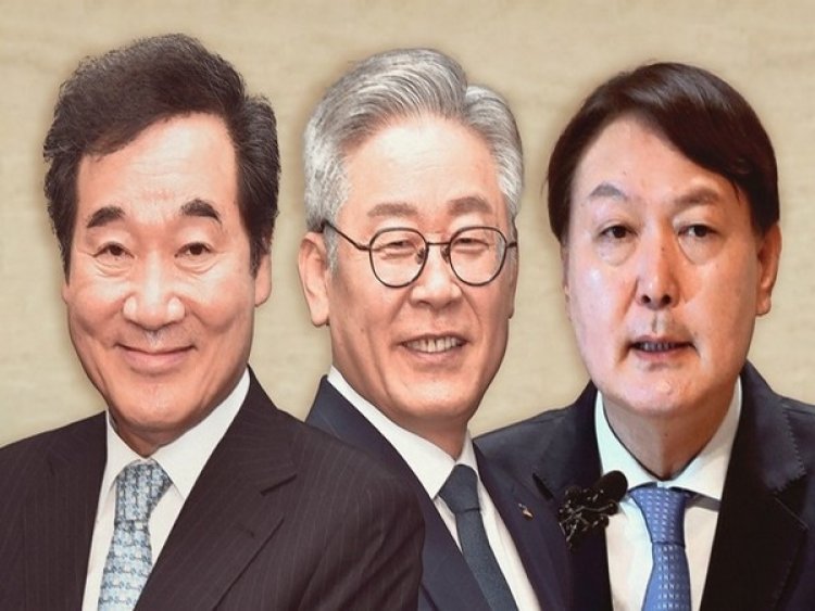 Yoon Seok-youl earns highest support rate among South Korean presidential hopefuls, according to a recent poll