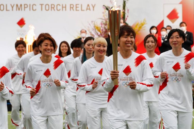 Torch relay for Tokyo Olympics kicks off its 121-day journey