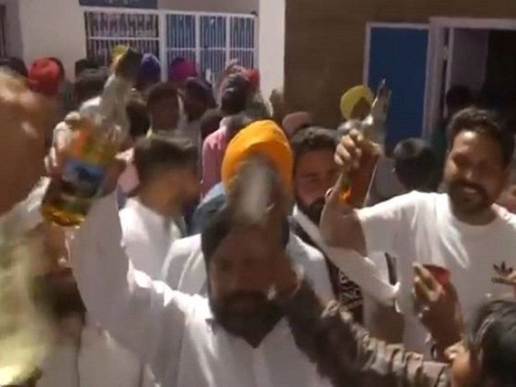 Devotees make beeline to offer liquor at shrine, COVID norms go for a toss
