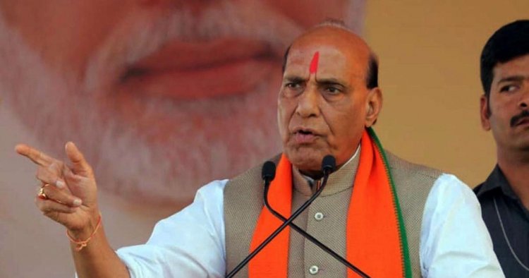 Sound of bombs replaced Rabindra sangeet in Bengal, says Rajnath Singh