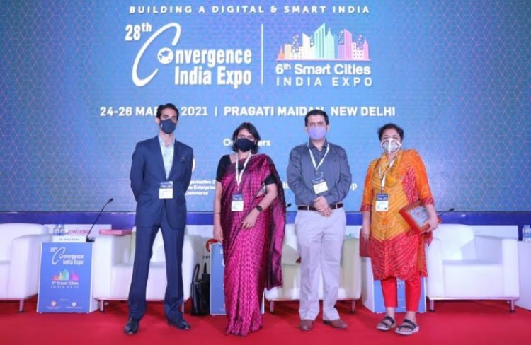 Emerging Tech Summit held on Day 2 at the 28th Convergence India and the 6th Smart Cities India Expo 2021 at Pragati Maidan, New Delhi