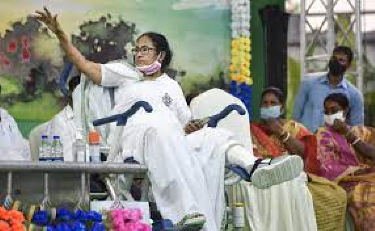 West Bengal polls: Mamata Banerjee conducts massive roadshow in Nandigram