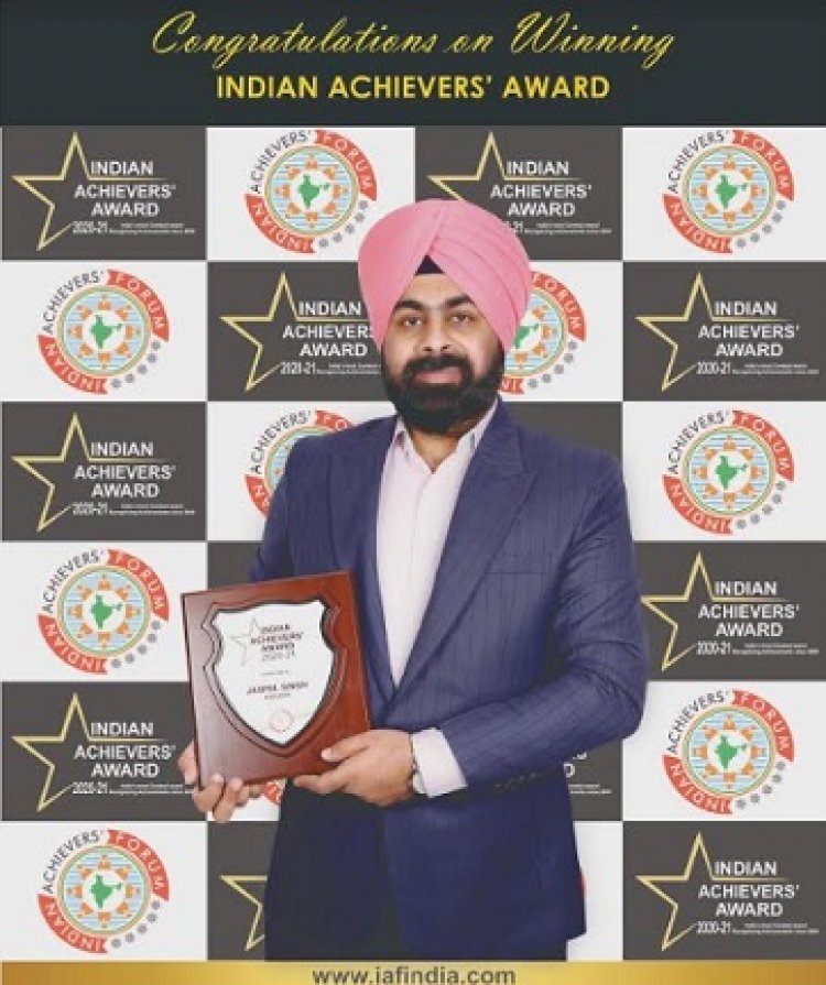 Unacademy Educator Jaspal Singh honored with Indian Achievers' Award