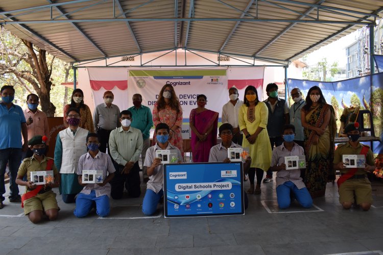 Cognizant Partners with Nirmaan Organization to Donate Tablets and Laptops to Government Schools
