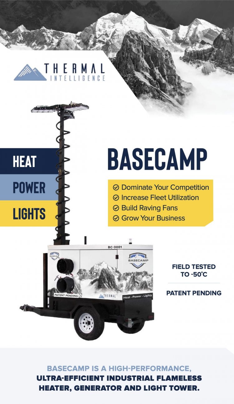 Worlds First "Smart" 3 in 1 Heater, Light Tower, Generator Designed for Construction, Energy, and Military Applications