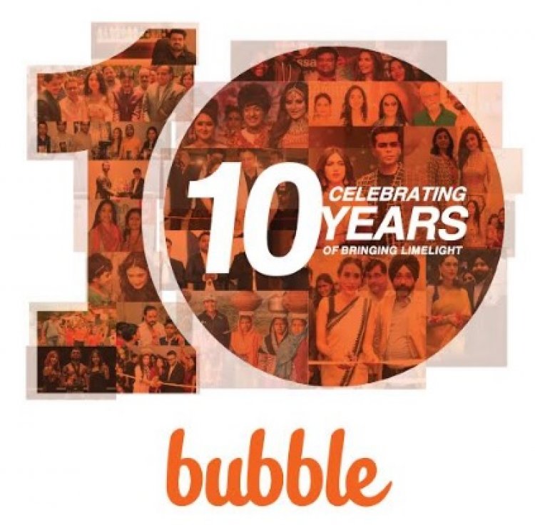 Celebration is the New Marketing Buzz Word as Bubble Communication Celebrates 10 Years of "Bringing Limelight"