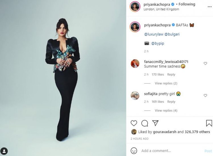 Priyanka Chopra stuns fans in red carpet avatar for BAFTA 2021