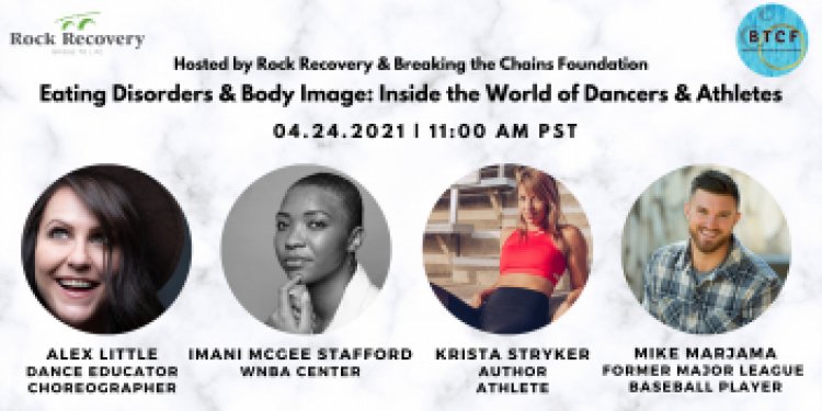 Mental Health Nonprofits Host Celebrity Athlete Panel on Eating Disorders, Body Image on April 24th