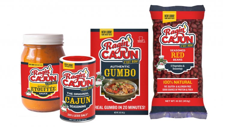 Ragin' Cajun Foods™ Launches Bold New Look