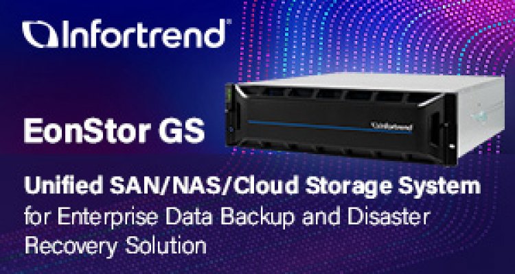 Infortrend’s Unified Storage EonStor GS to Provide Reliable Backup Solution