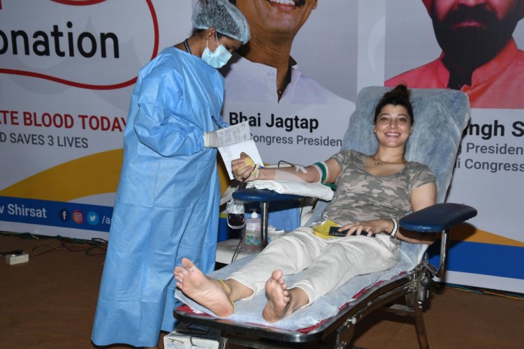 BLOOD DONATION CAMP! Amid rising cases of coronavirus across India