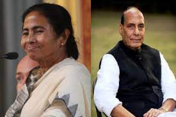 Rajnath lauds Mamata for 'victory' in assembly polls