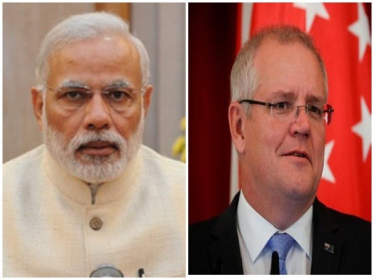 PM Modi speaks with Scott Morrison seeking Australia's support for intellectual property waiver for COVID-19 vaccines