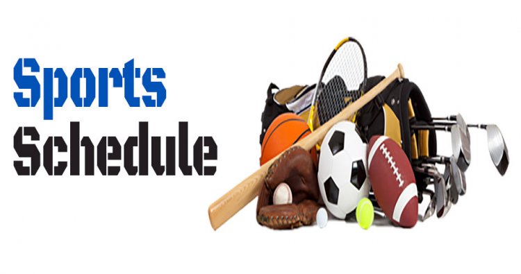 Sports Schedule for Wednesday, May 12