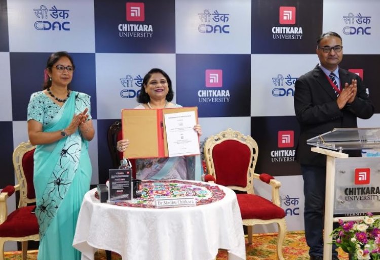 Chitkara University and C-DAC Join Hands to Promote Research