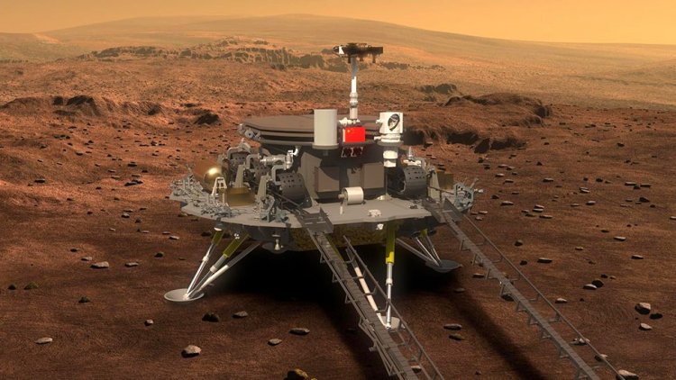 China lands its rover on Mars