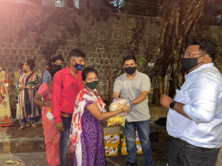 VARUN CHIBBER- Owner of Apollo Live Entertainment, Philanthropist and a visionary launched the  second food distribution drive