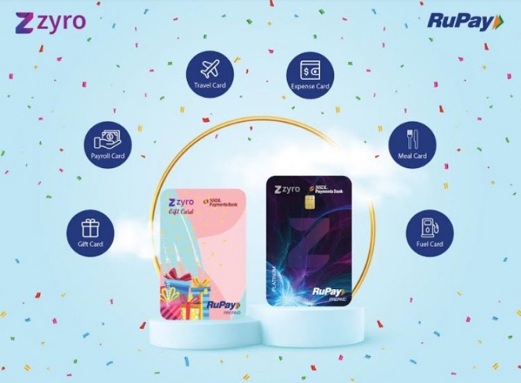 India-based Corporate Expense Management Solution ZYRO to Launch it's Prepaid Card on RuPay Network