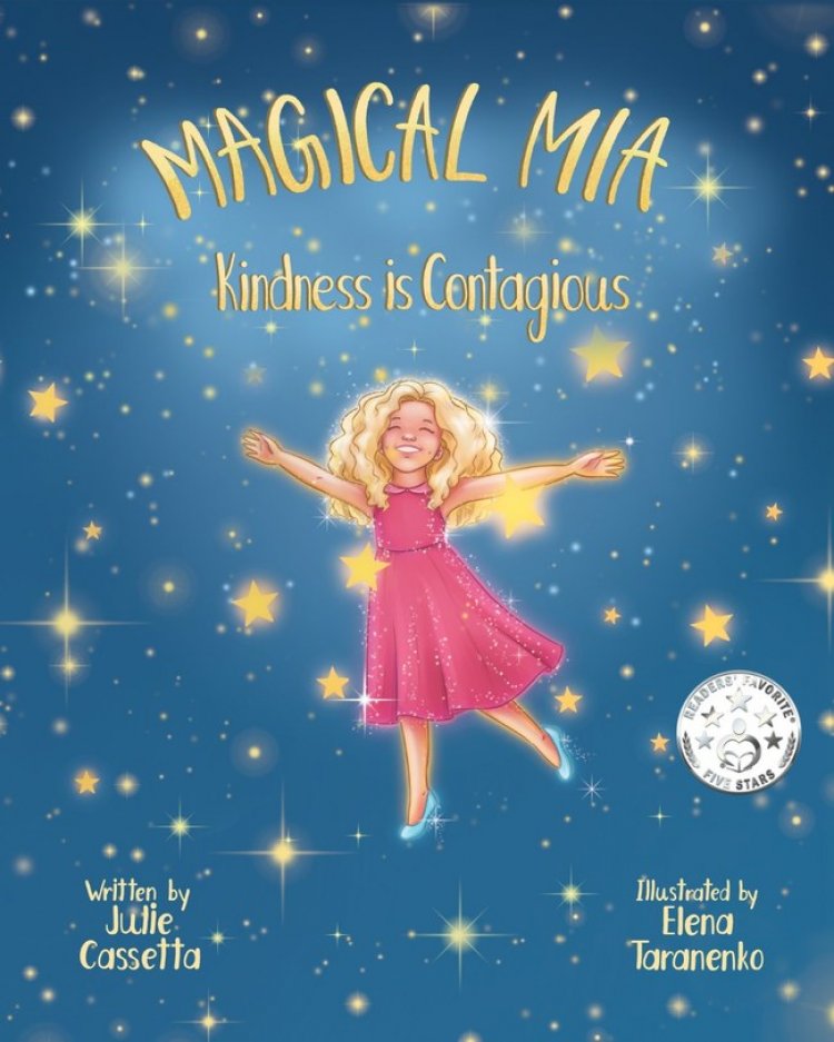 Hometown Optimist Creates a Wave of Kindness with Her Debut Children's Book: Magical Mia - Kindness is Contagious